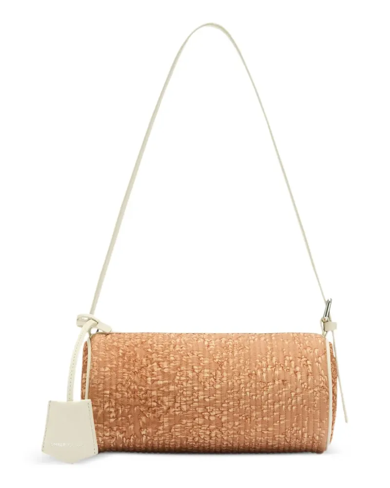 UMBER POSTPAST Strukturierte Schultertasche - Nude Nude