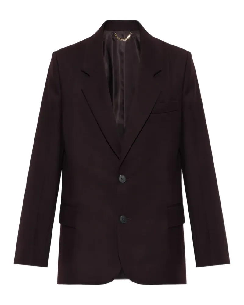 Victoria Beckham double-vent wool blazer - Rot Rot