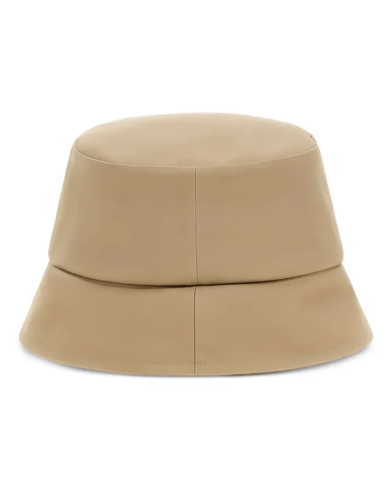 Roberto Cavalli Fischerhut mit Logo-Stickerei - Nude Nude