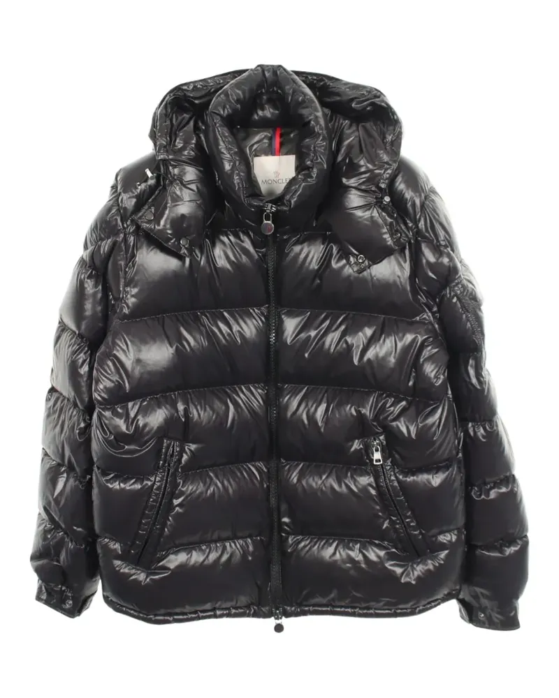 Moncler 2010s Maya Daunenjacke - Schwarz Schwarz