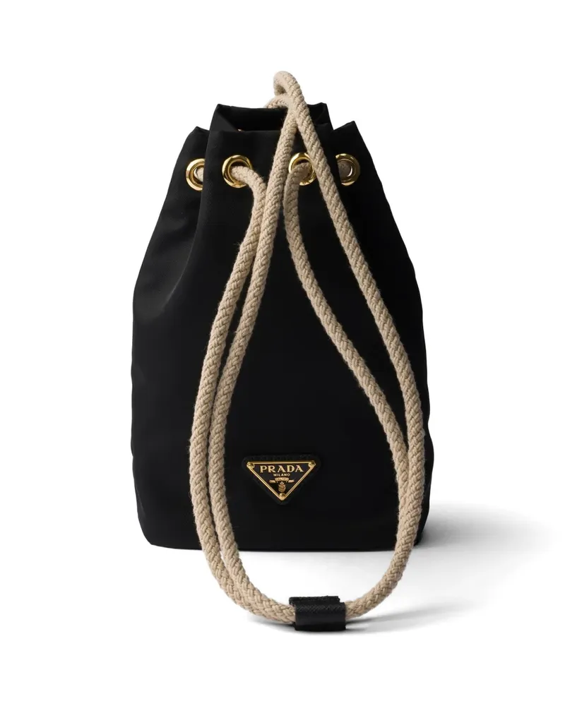 Prada Re-Nylon smartphone case - Schwarz Schwarz