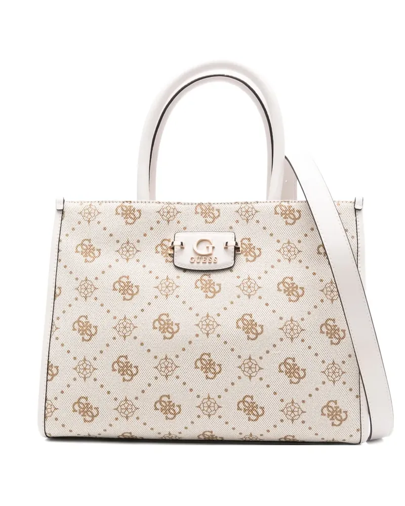 Guess Shopper mit Logo-Schild - Nude Nude