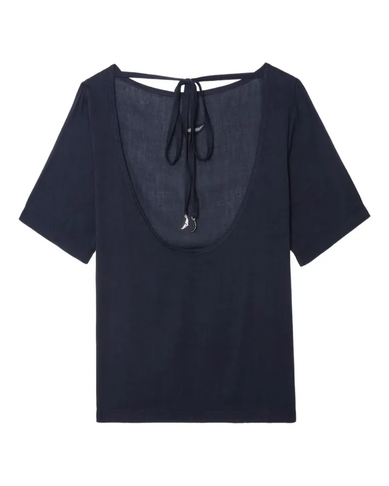 Zadig & Voltaire Ella T-Shirt - Blau Blau