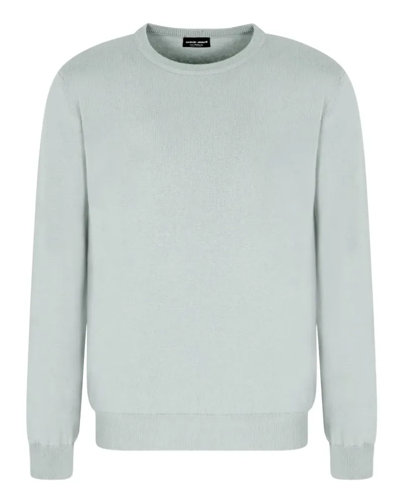 Giorgio Armani Pullover mit Rundhalsausschnitt - Grün Grün