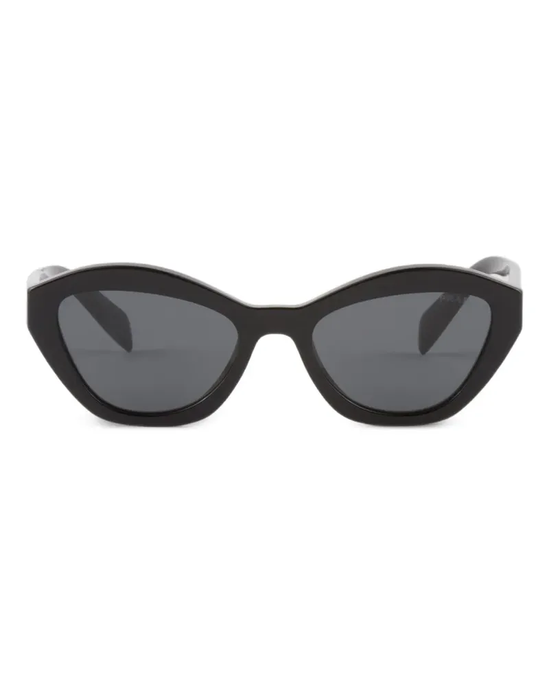 Prada Sonnenbrille mit Cat-Eye-Gestell - Schwarz Schwarz