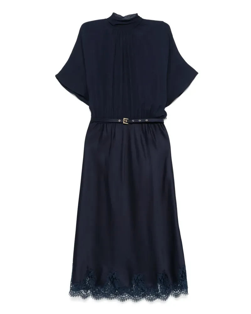Ermanno Scervino Kleid mit kurzen Ärmeln - Blau Blau