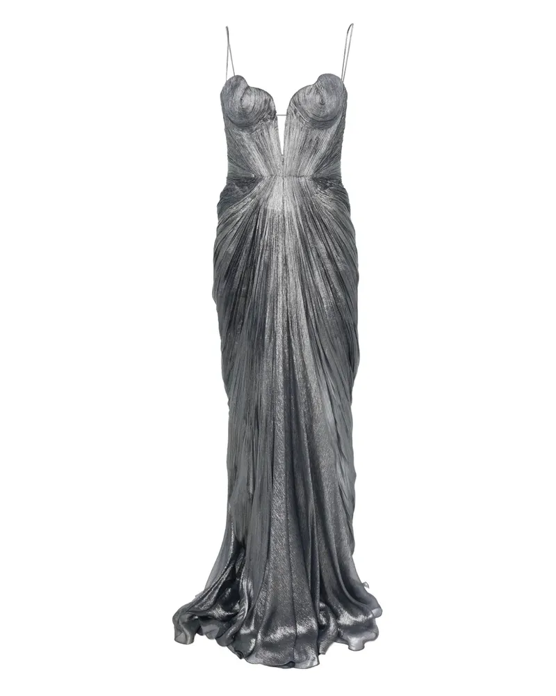 Maria Lucia Hohan Cecilia Maxikleid - Silber Silber
