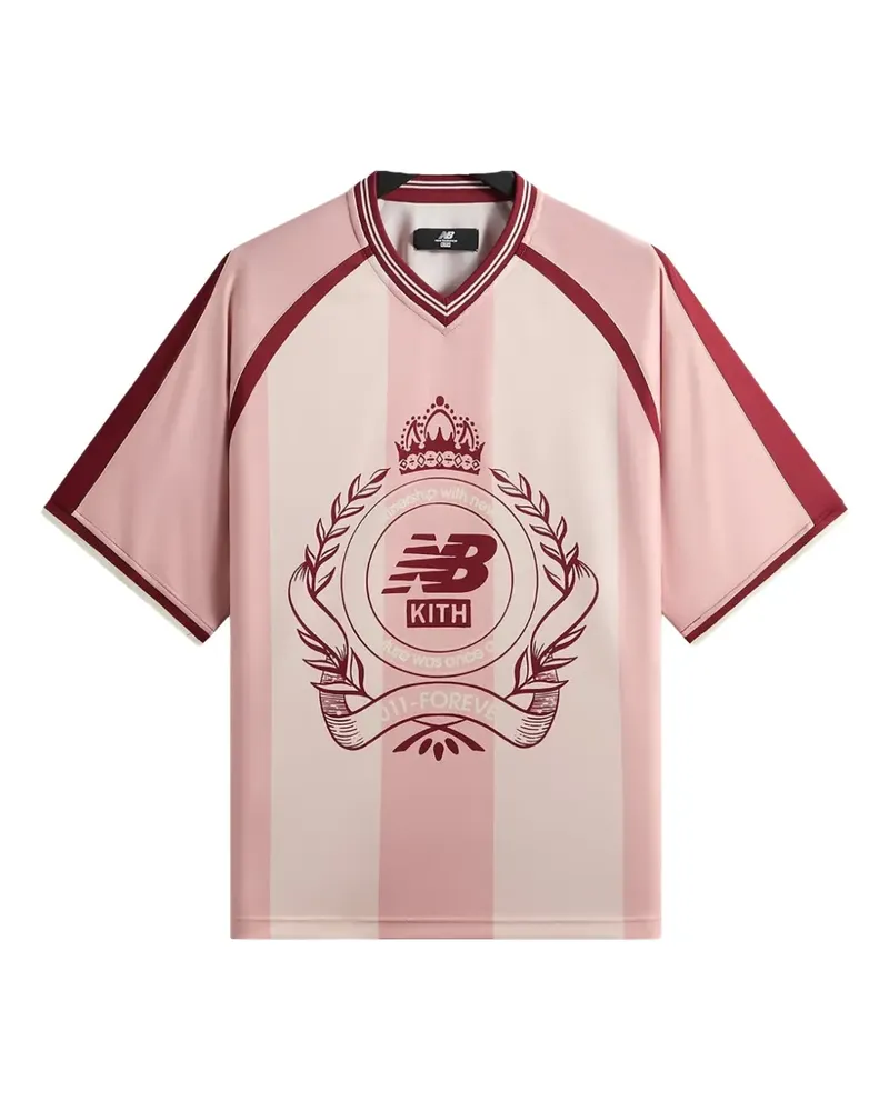 KITH x New Balance Kayce T-Shirt - Rosa Rosa