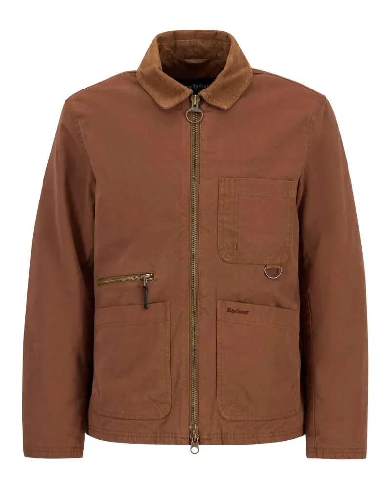 Barbour Cove Jacke mit Tasche - Braun Braun