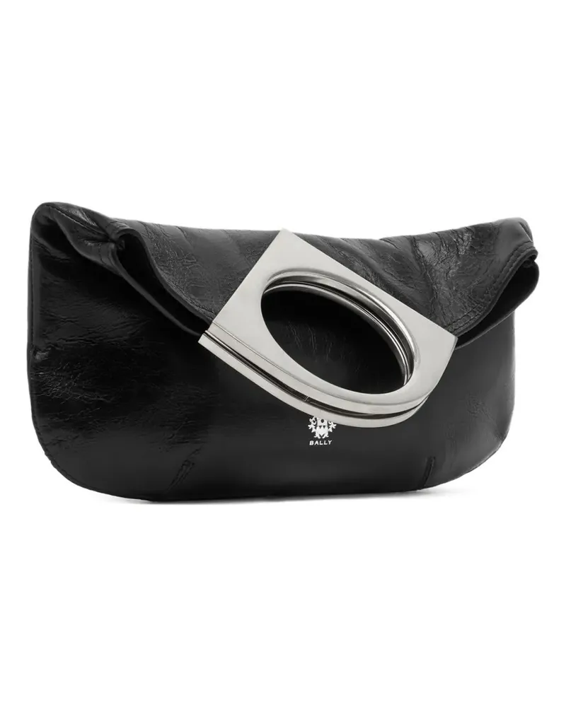 Bally Mini Anni Clutch - Schwarz Schwarz