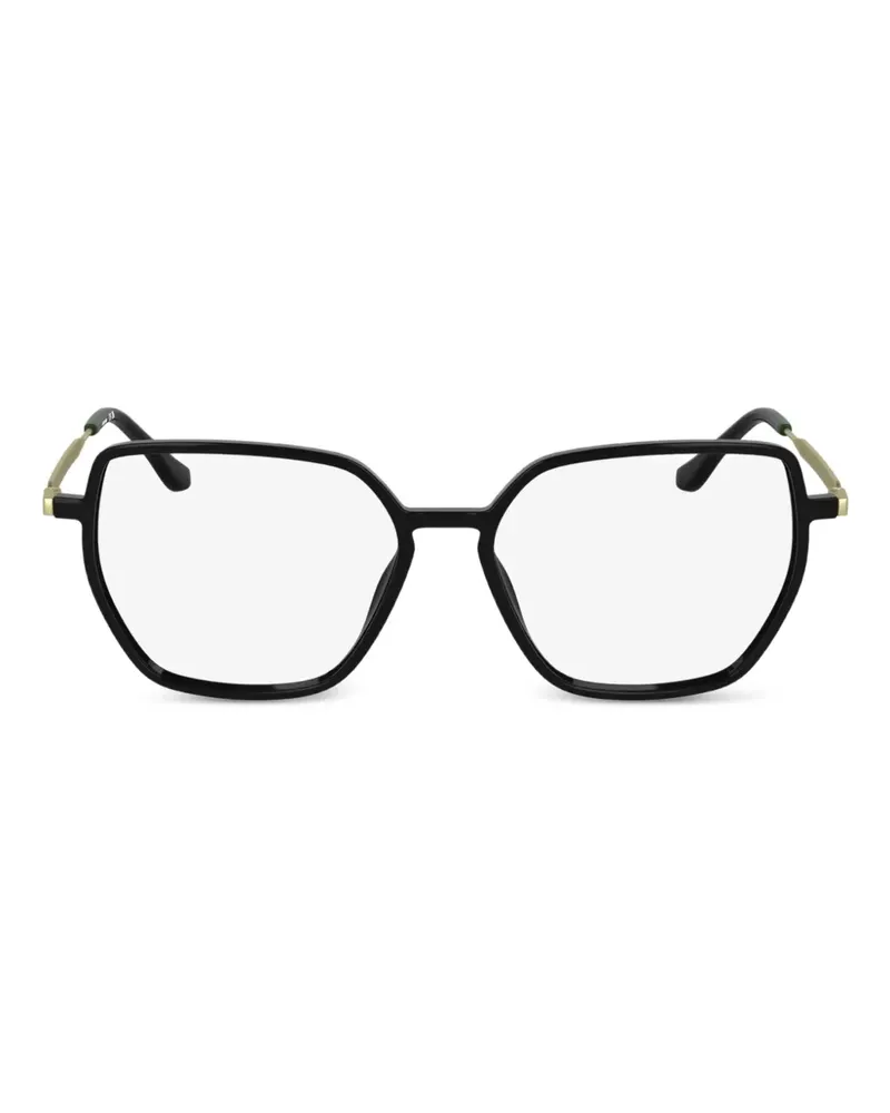 Lacoste Brille mit geometrischem Gestell - Schwarz Schwarz