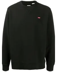 Levi's Sweatshirt mit Logo Schwarz