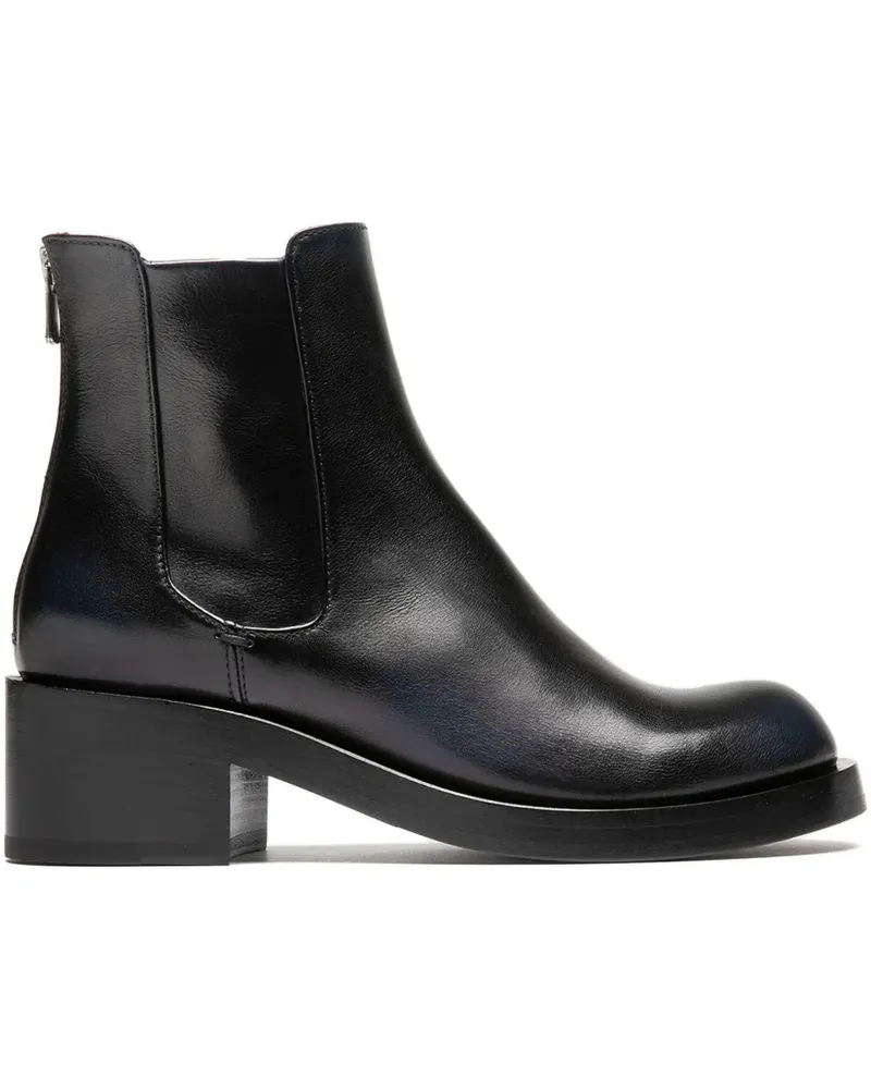 Officine Creative Italia Brett Stiefel - Schwarz Schwarz