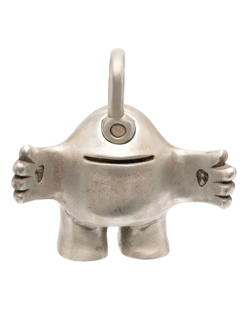 Parts Of Four Blamo Schlüsselanhänger mit Diamanten - Silber Silber