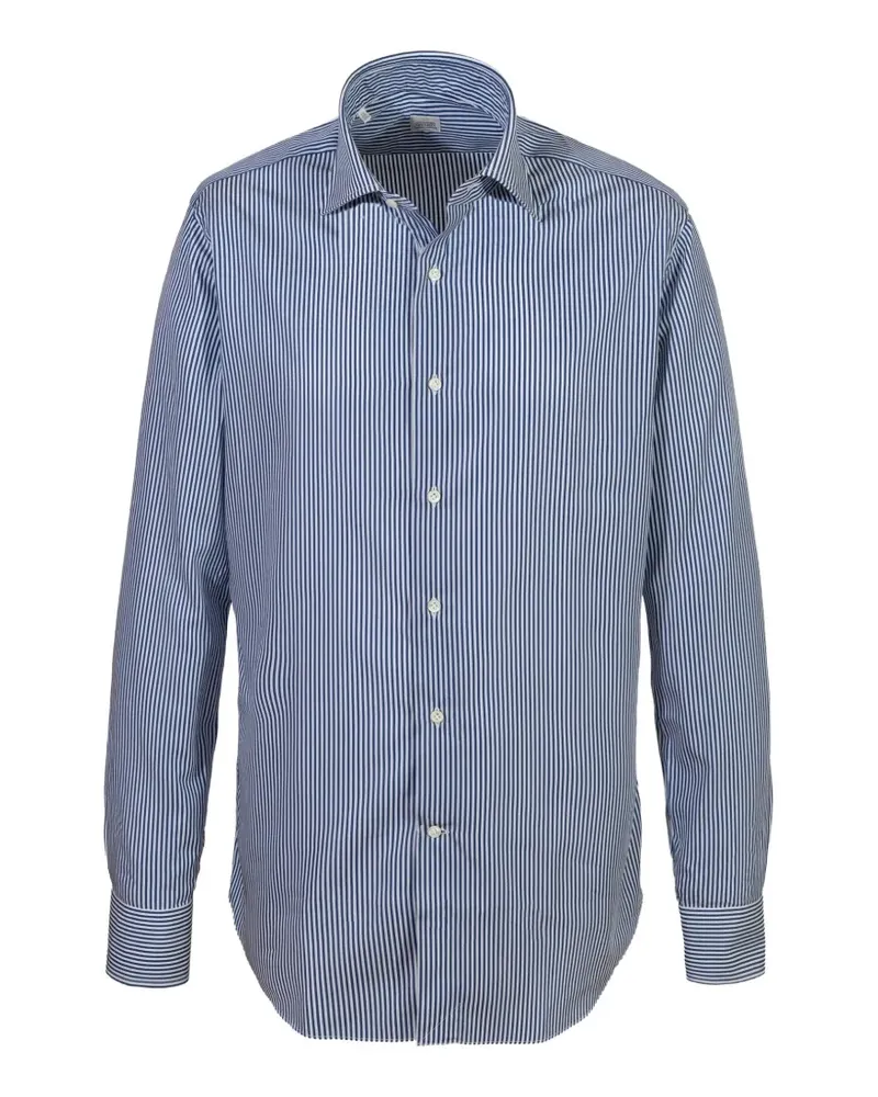 Alessandro Gherardi Gestreiftes Hemd - Blau Blau