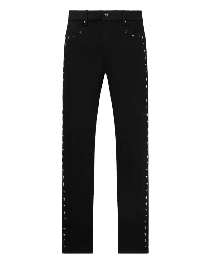RTA Bryant Skinny-Jeans - Schwarz Schwarz
