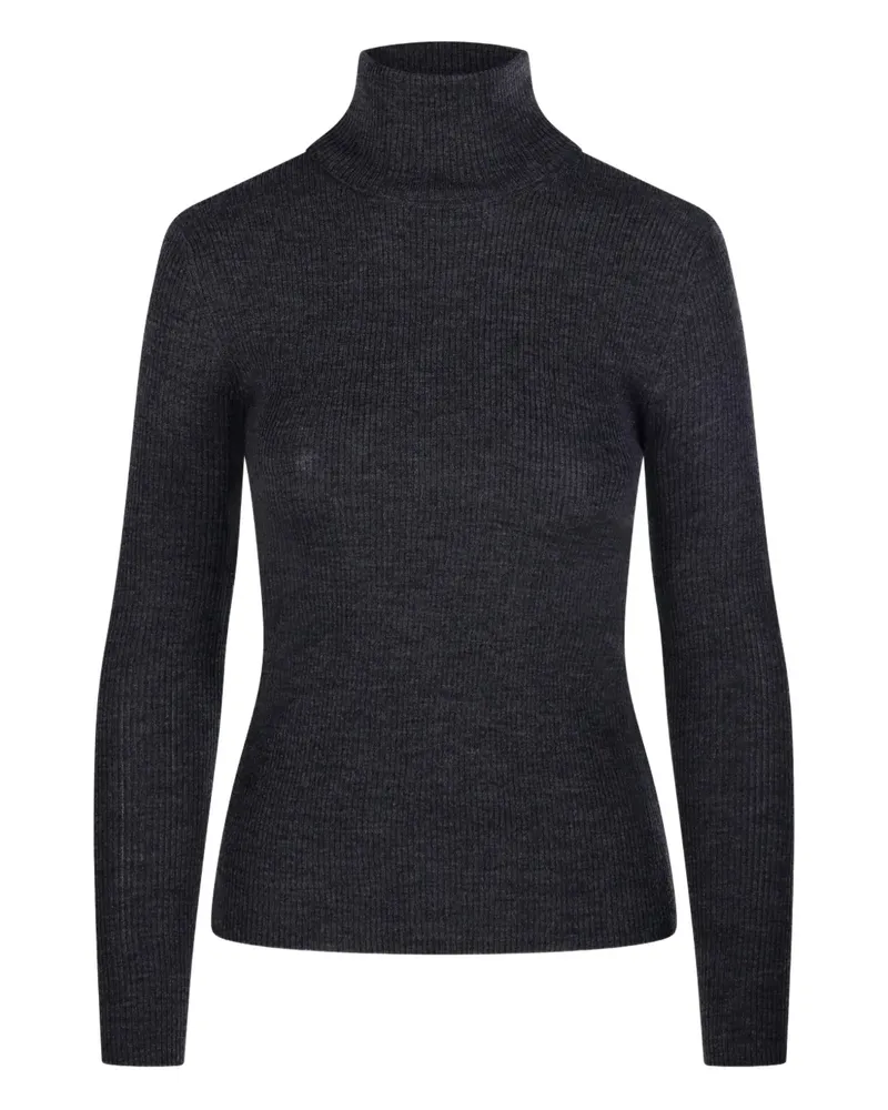 P.A.R.O.S.H. P.A.R.O H. Gerippter Leila Rollkragenpullover - Grau Grau