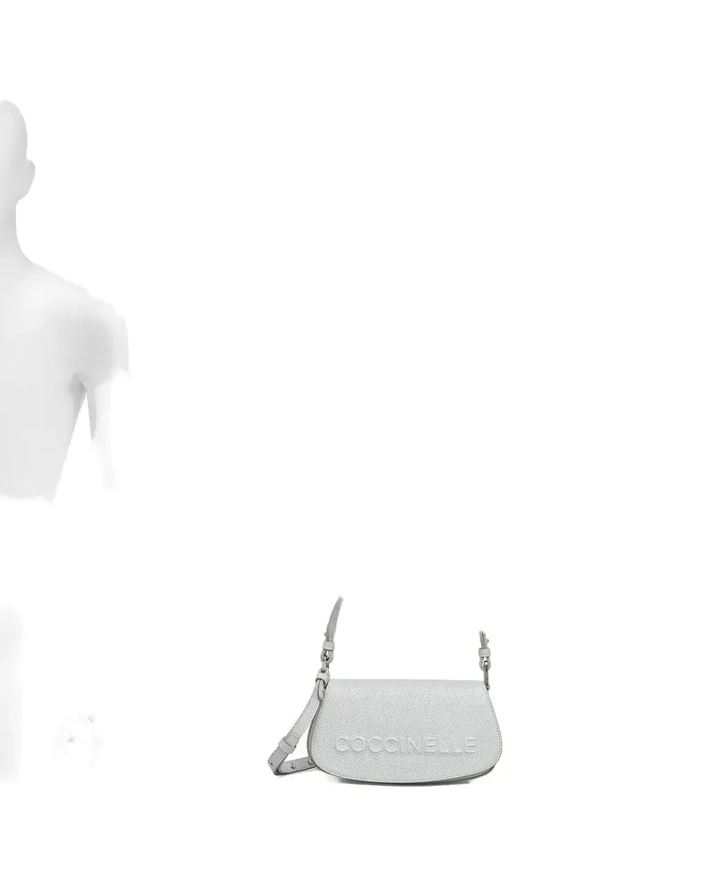 Coccinelle Myrtha Schultertasche - Grau Grau