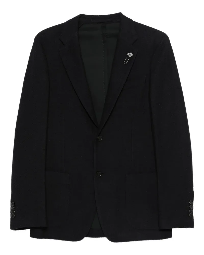 LARDINI Einreihiges Sakko - Schwarz Schwarz