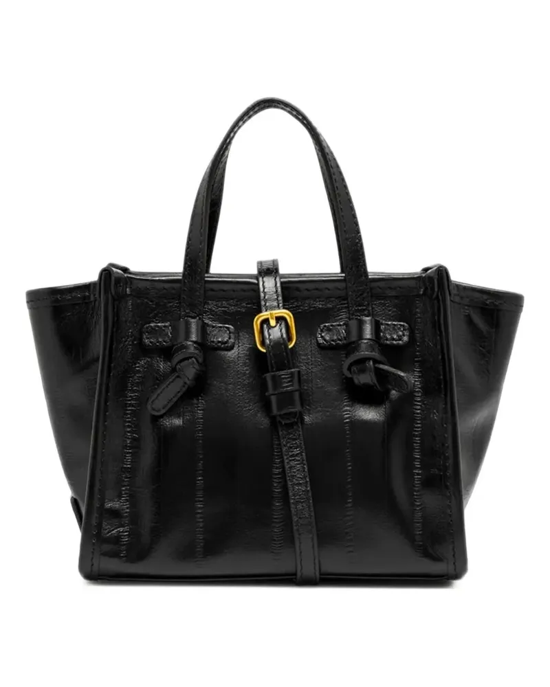 Gianni Chiarini Miss Marcella Tote Bag mit Knotendetail - Schwarz Schwarz