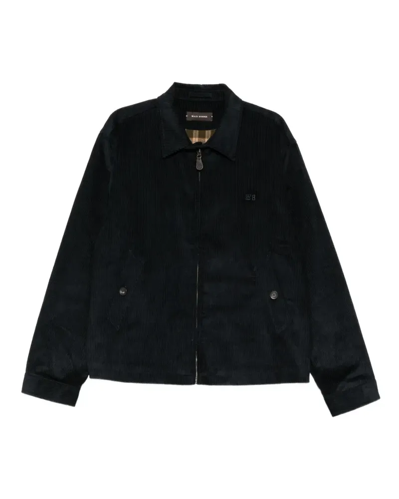 Wales Bonner Drew Jacke - Blau Blau