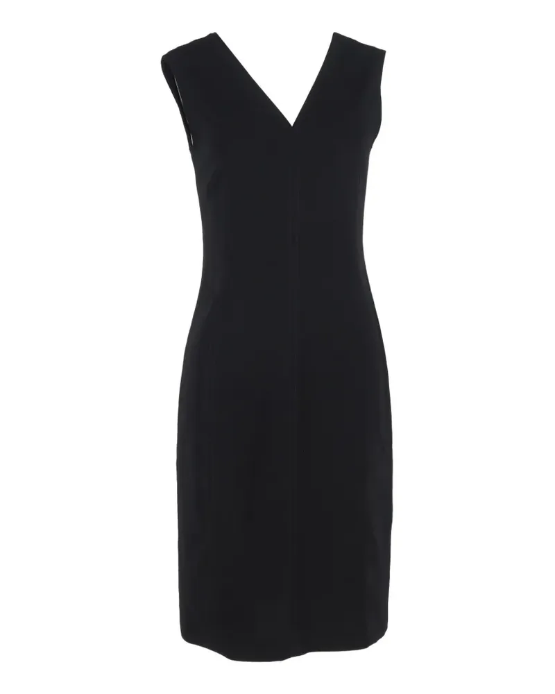 Joseph V-neck sleeveless midi dress - Schwarz Schwarz