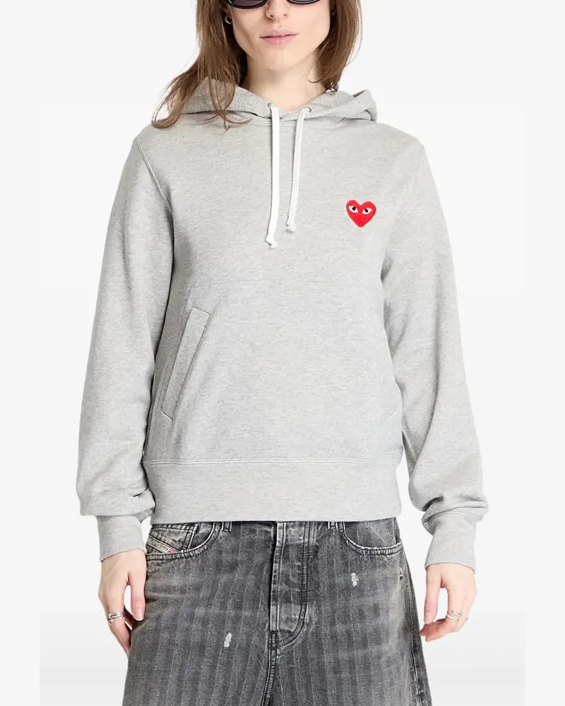 Comme des Garçons Play Hoodie - Grau Grau
