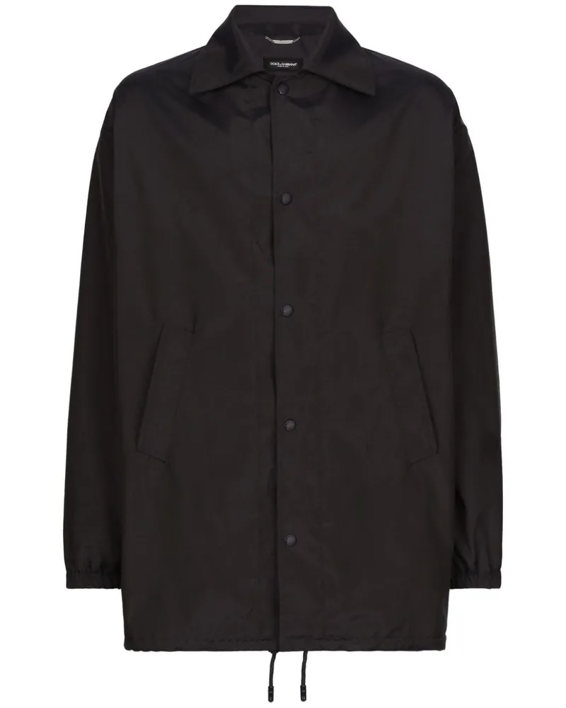 Dolce & Gabbana Parka mit klassischem Kragen - Blau Blau
