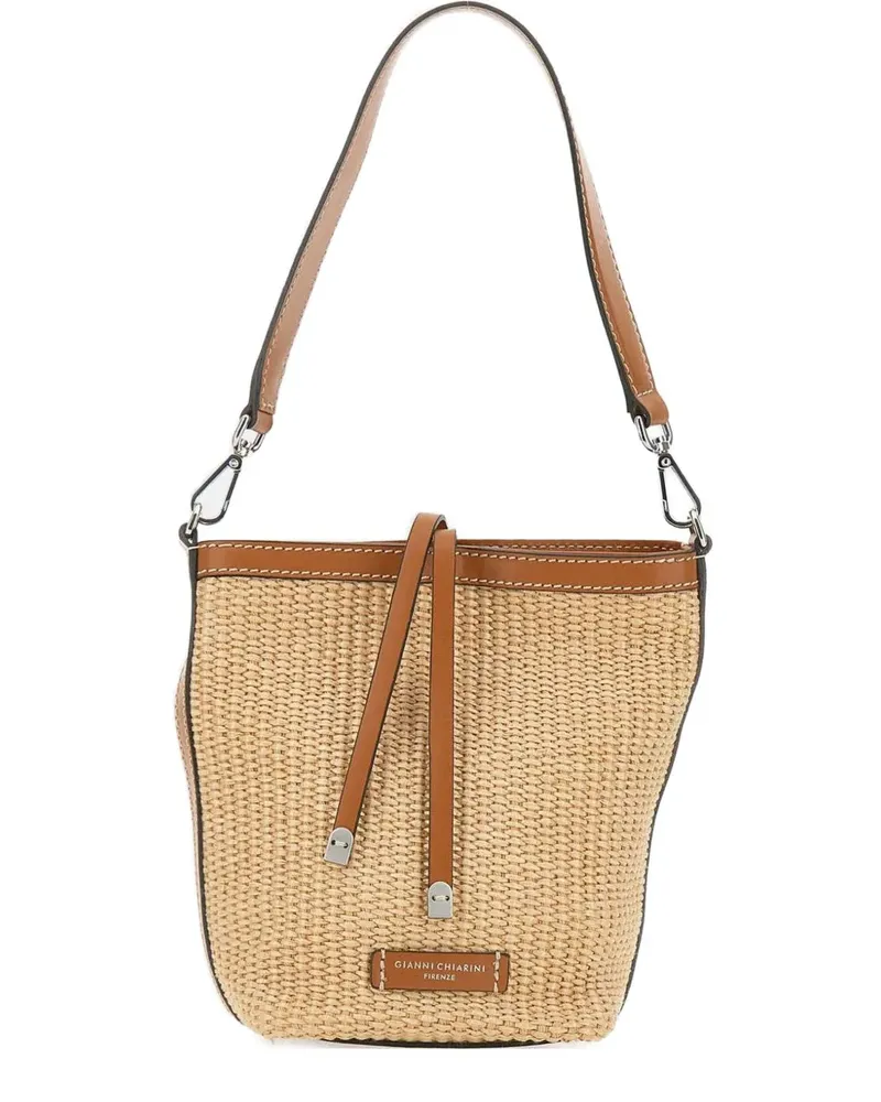 Gianni Chiarini Emily Schultertasche - Nude Nude