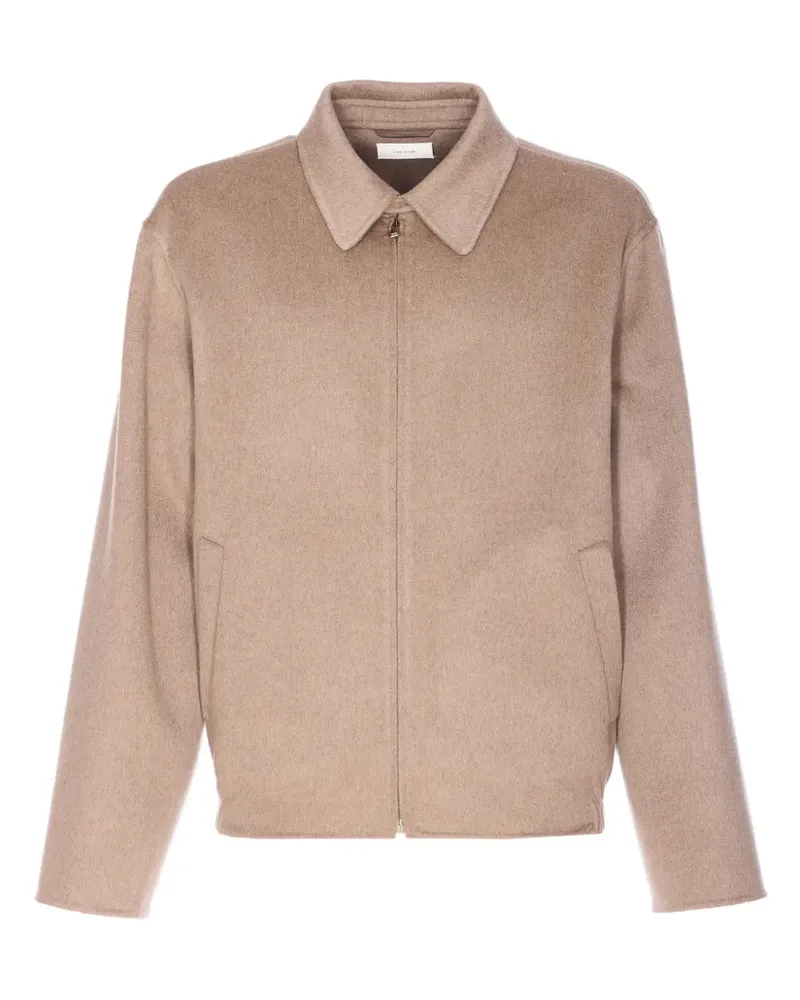 The Row Dantes zip jacket - Nude Nude