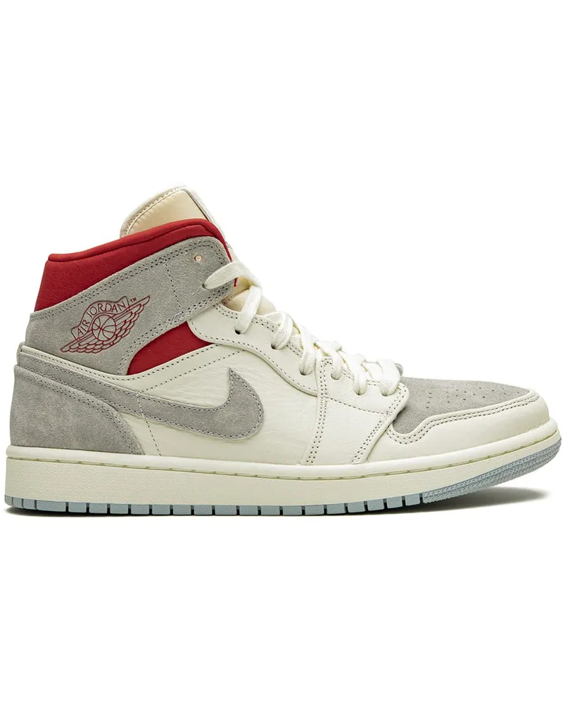 Jordan Air  1 Mid PRM Sneakerstuff 20th Anniversary' Sneakers - Weiß Weiß