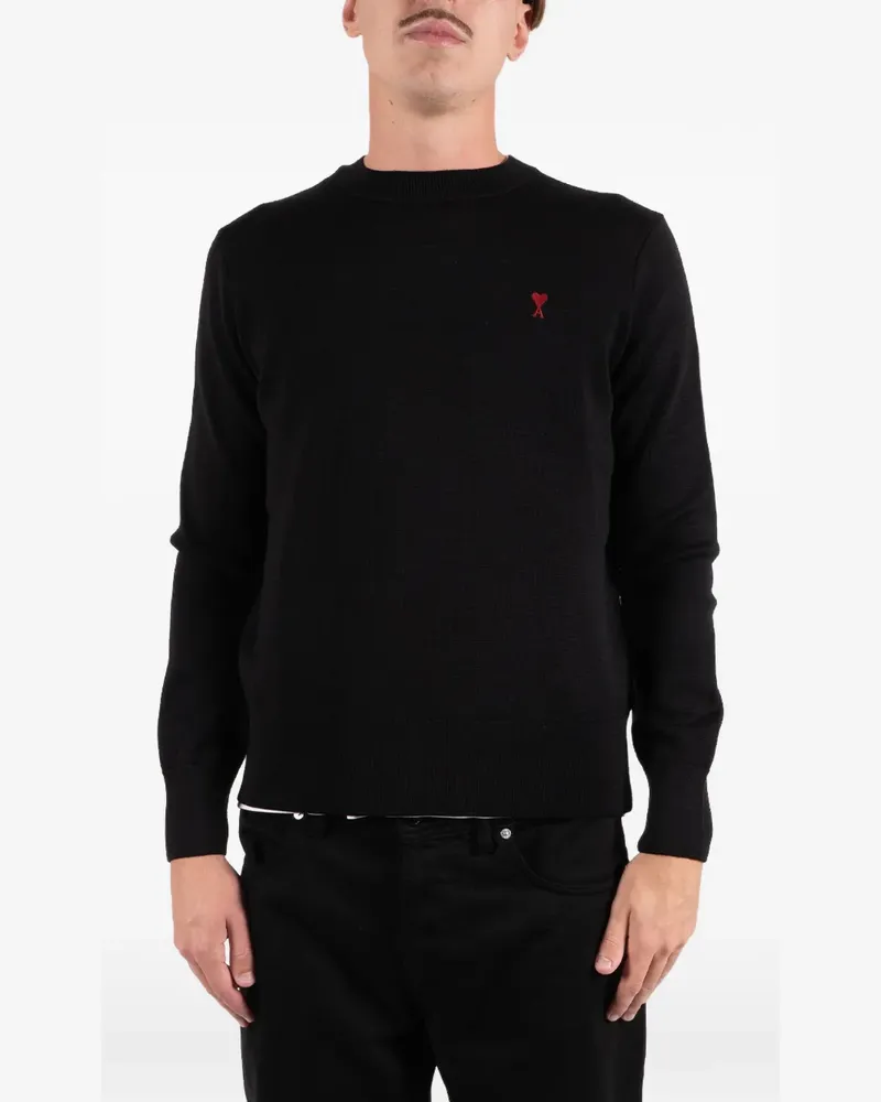 AMI Paris Ami de Coeur sweater - Schwarz Schwarz