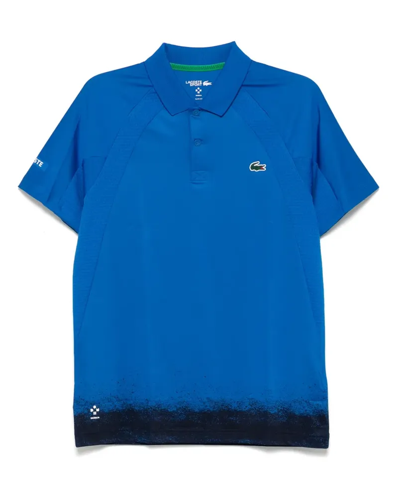 Lacoste x Daniil Medvedev Poloshirt - Blau Blau