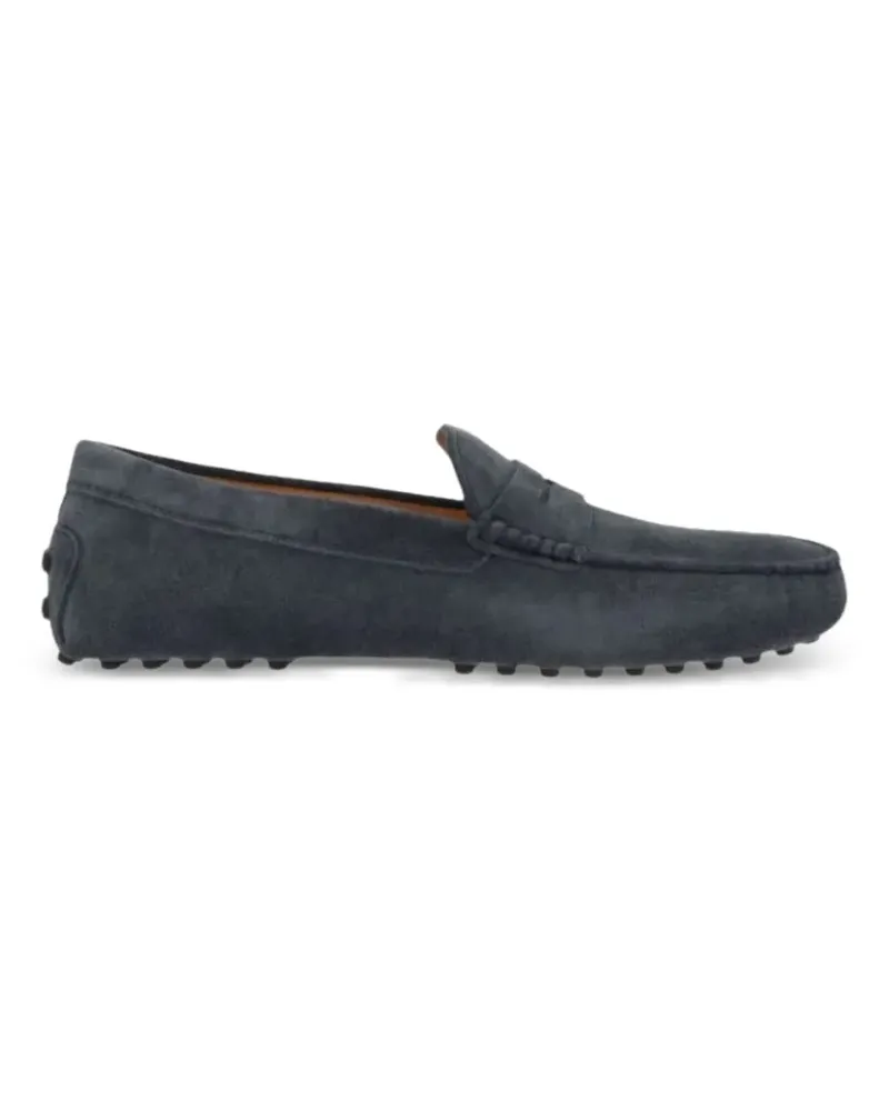 TOD'S Loafer aus Wildleder - Blau Blau