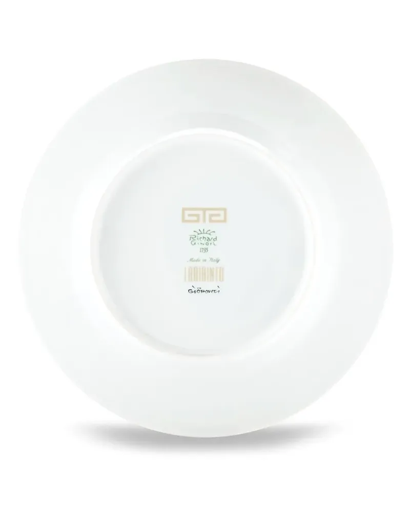 Ginori 1735 Teller mit Muster (22cm) - Weiß Weiß
