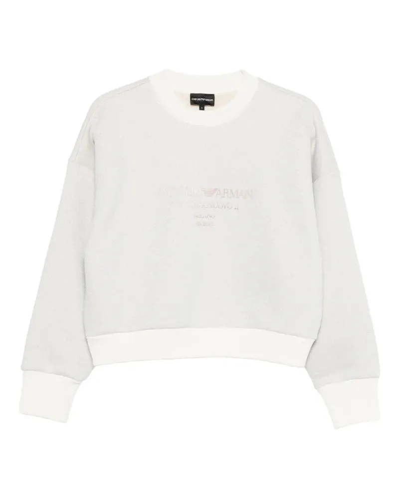 Emporio Armani logo-print sweatshirt - Grau Grau