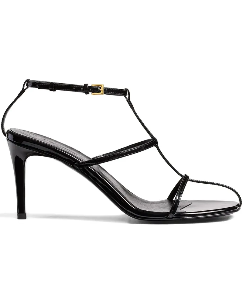 KHAITE Cage Sandalen 75mm - Schwarz Schwarz