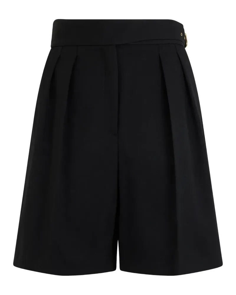 Valentino Garavani Shorts mit Falten - Schwarz Schwarz