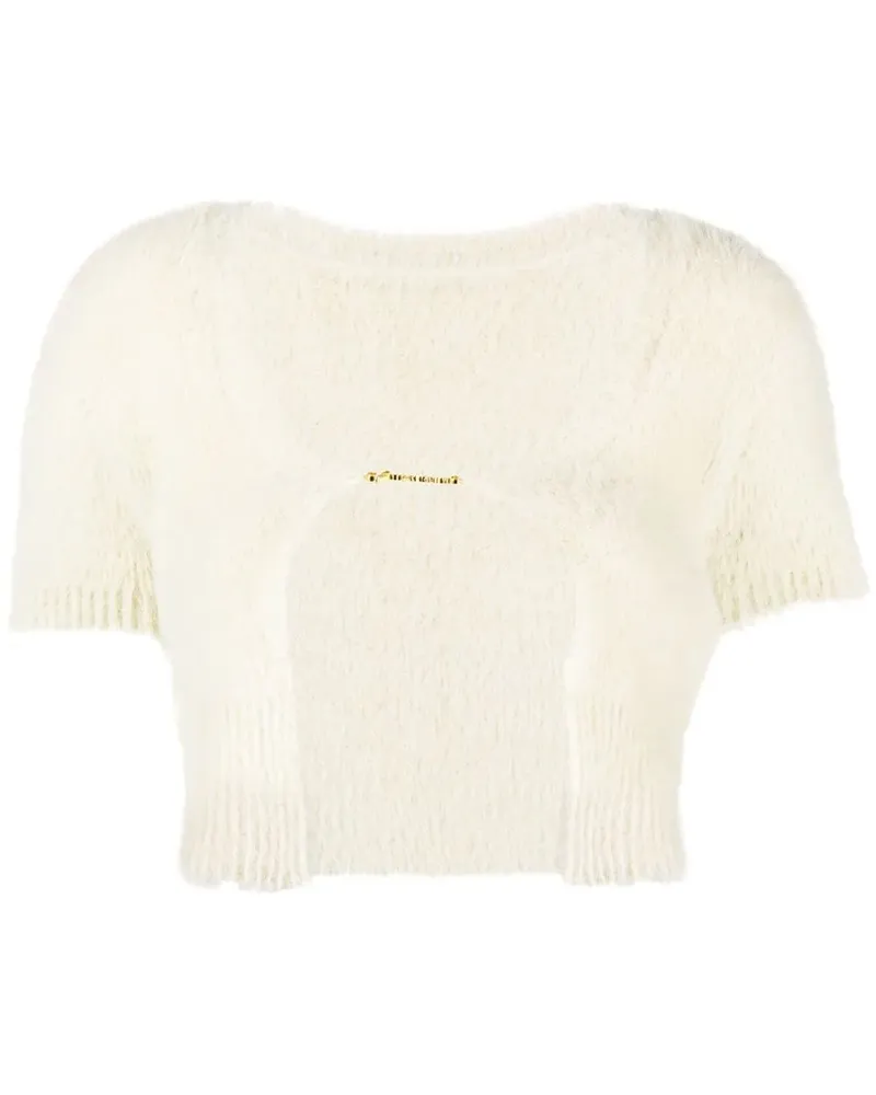 Jacquemus La Maille Neve Cardigan - Nude Nude