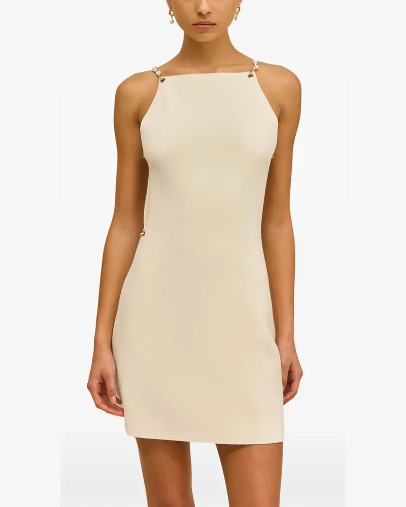 Cult Gaia Melba Strickkleid - Weiß Weiß
