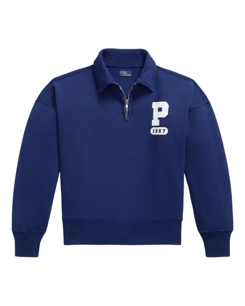 Ralph Lauren P Sweatshirt aus Slub-Fleece - Blau Blau