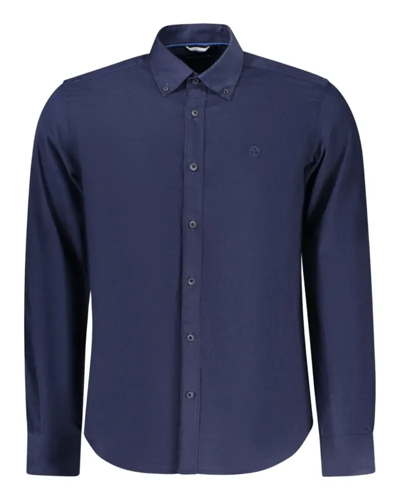 North Sails button-down long-sleeve shirt - Blau Blau