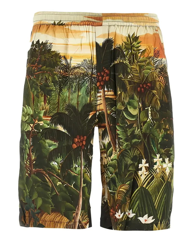 ENDLESS JOY Subak tropical-print shorts - Grün Grün