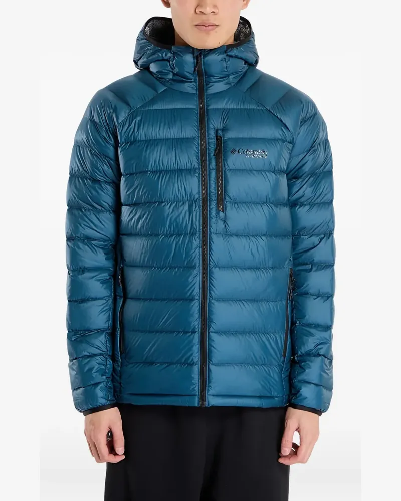 Columbia Sportswear Company Kapuzenjacke mit Reißverschluss - Blau Blau
