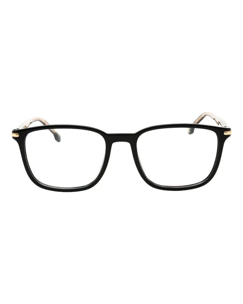 Carrera Brille mit Logo - Schwarz Schwarz