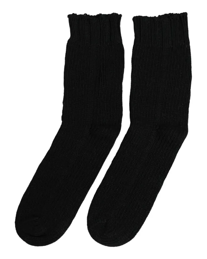Dolce & Gabbana ribbed cotton socks - Blau Blau