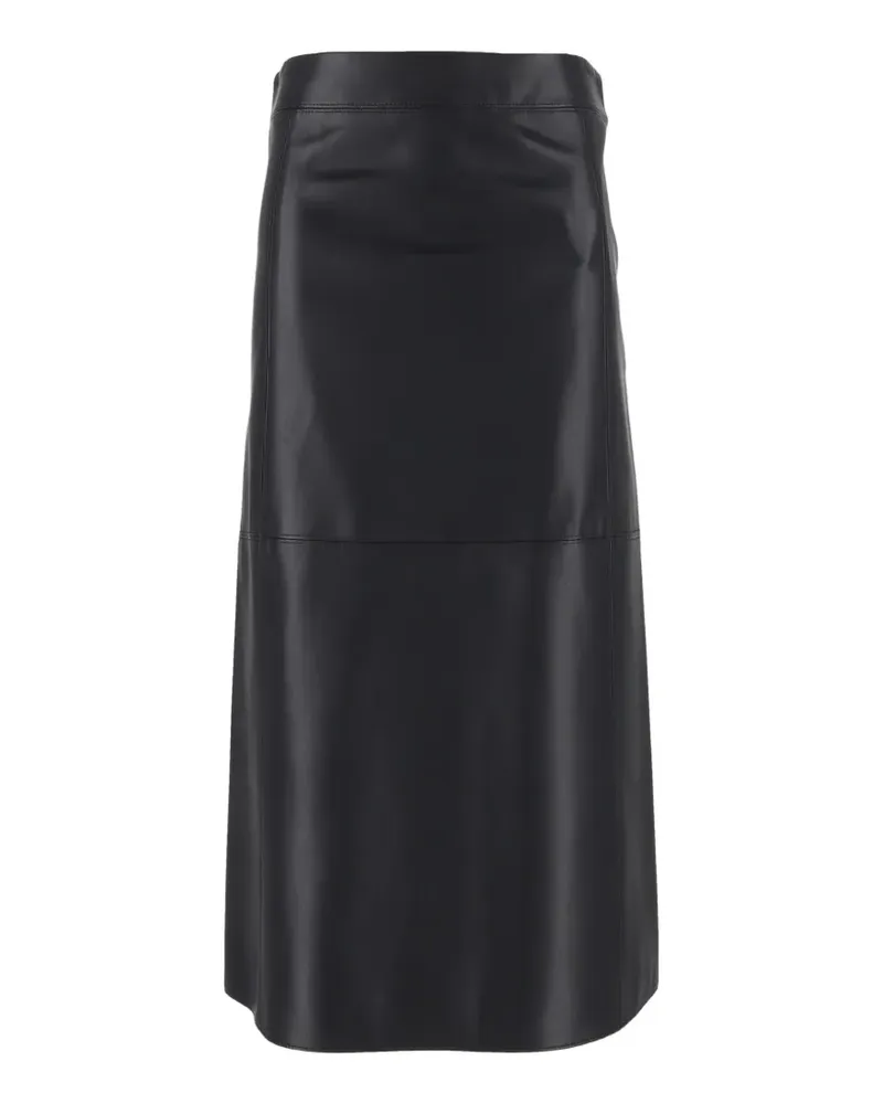 Max Mara Max Mara Crisma coated midi skirt - Blau Blau