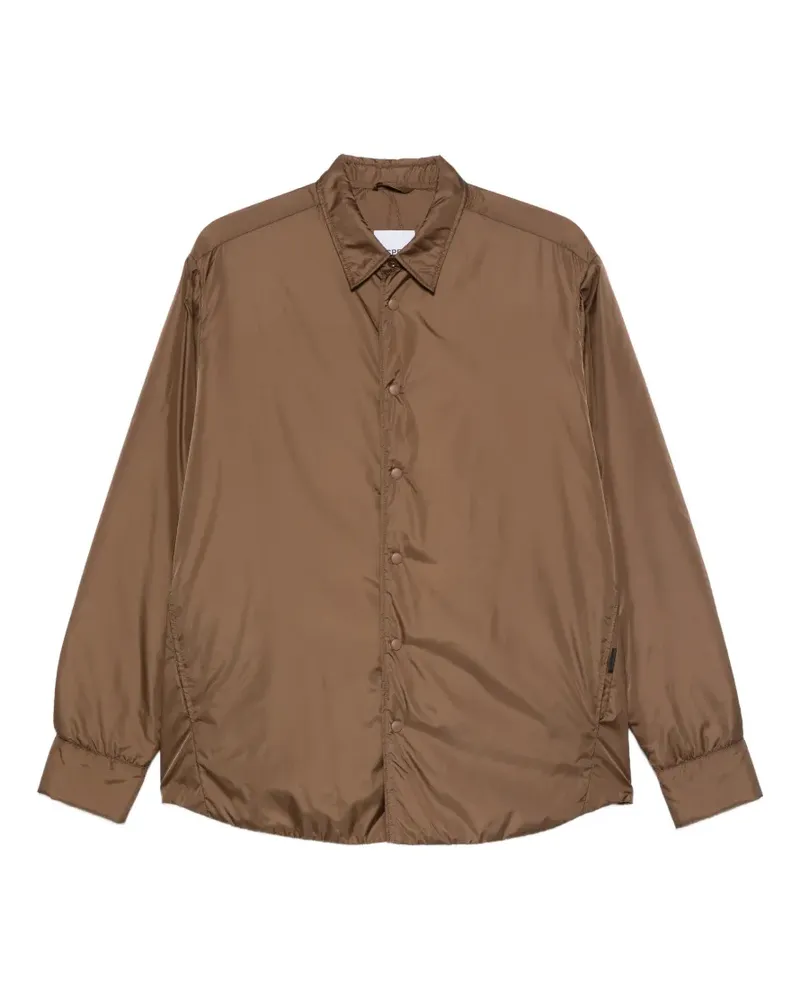 ASPESI Wattiertes Hemd - Braun Braun