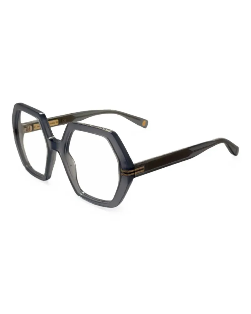 Marc Jacobs Brille mit geometrischem Gestell - Grau Grau