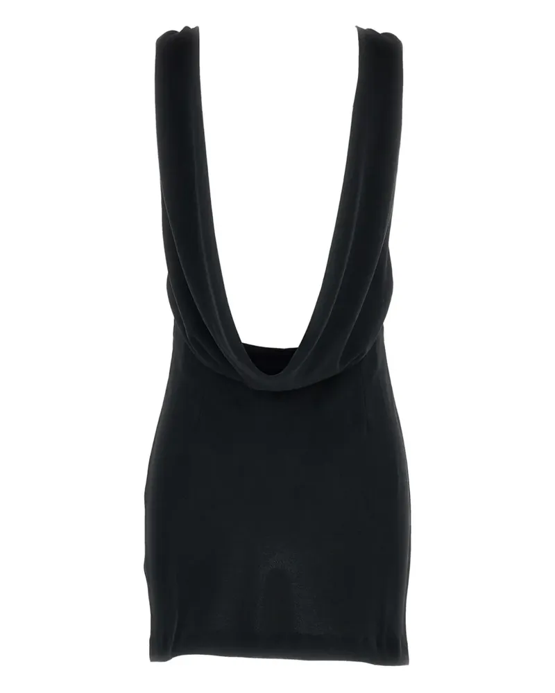 ANDAMANE Rückenfreies Kleid - Schwarz Schwarz